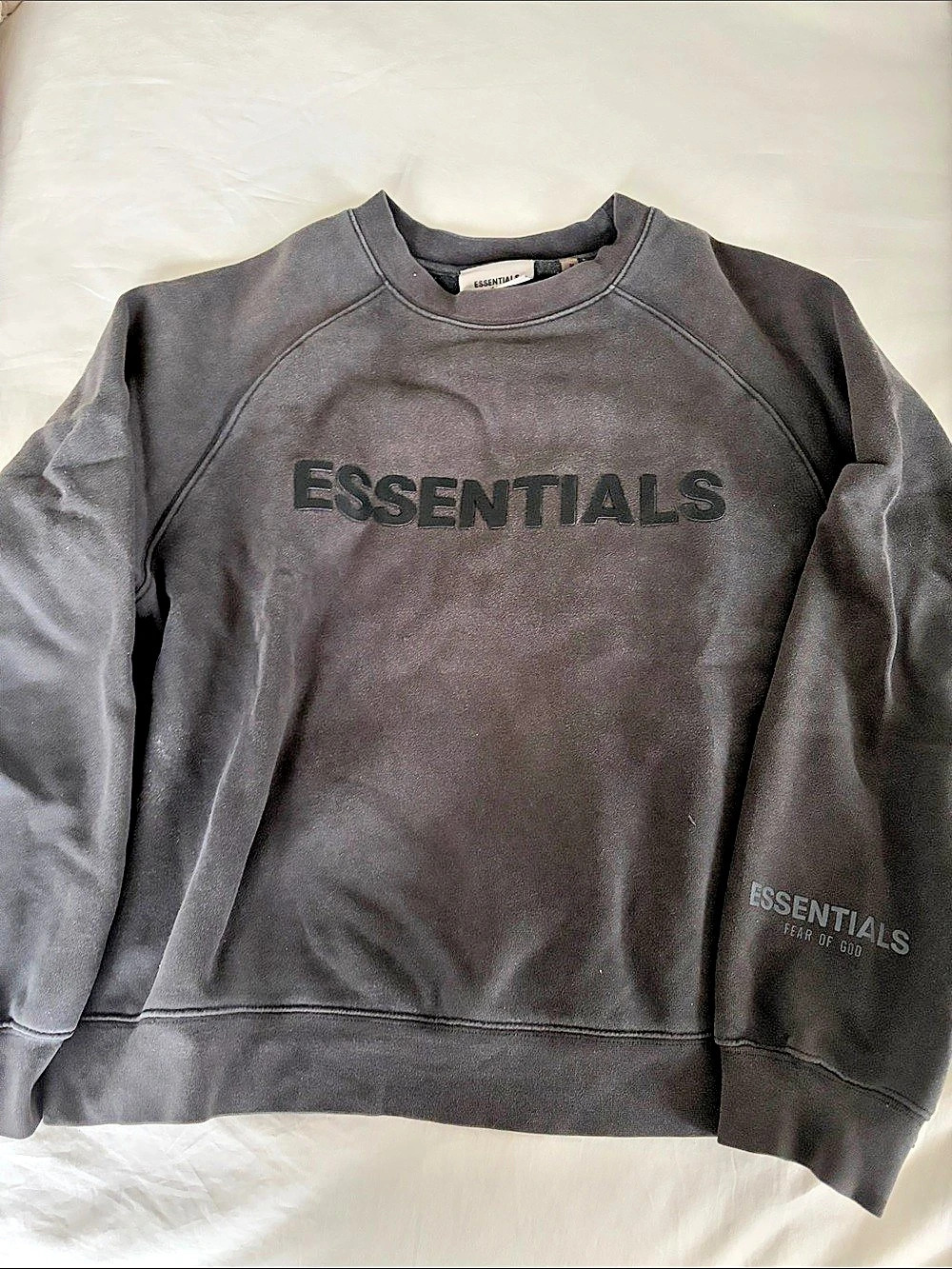 Fear of God Essentials Crewneck Sweater Black Size M